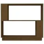 Pine wood shelf/divider honey brown 80x25x70 cm by vidaXL, Bookcases and shelves - Ref: Foro24-814052, Price: 48,42 €, Discou...