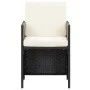 9-piece garden dining set and black synthetic rattan cushions by vidaXL, Garden sets - Ref: Foro24-3095522, Price: 439,79 €, ...