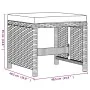 9-piece garden dining set and black synthetic rattan cushions by vidaXL, Garden sets - Ref: Foro24-3095522, Price: 439,79 €, ...