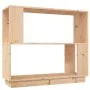 Solid pine wood shelf/space divider 80x25x70 cm by vidaXL, Bookcases and shelves - Ref: Foro24-814049, Price: 47,21 €, Discou...