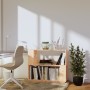Solid pine wood shelf/space divider 80x25x70 cm by vidaXL, Bookcases and shelves - Ref: Foro24-814049, Price: 47,88 €, Discou...