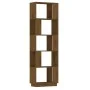 Honey brown pine wood shelf/divider 51x25x163.5 cm by vidaXL, Bookcases and shelves - Ref: Foro24-814047, Price: 53,23 €, Dis...