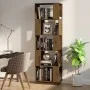 Honey brown pine wood shelf/divider 51x25x163.5 cm by vidaXL, Bookcases and shelves - Ref: Foro24-814047, Price: 53,23 €, Dis...
