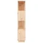 Solid pine wood shelf/space divider 80x25x132 cm by vidaXL, Bookcases and shelves - Ref: Foro24-814059, Price: 81,61 €, Disco...