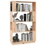 Regal/Raumteiler aus massivem Kiefernholz 80x25x132 cm von vidaXL, Bücherregale und Regale - Ref: Foro24-814059, Preis: 84,28...