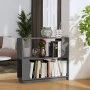 Gray pine wood shelf/space divider 80x25x70 cm by vidaXL, Bookcases and shelves - Ref: Foro24-814051, Price: 50,40 €, Discoun...