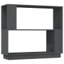 Regal/Raumteiler aus grauem Kiefernholz, 80 x 25 x 70 cm von vidaXL, Bücherregale und Regale - Ref: Foro24-814051, Preis: 51,...