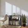Gray pine wood shelf/space divider 80x25x70 cm by vidaXL, Bookcases and shelves - Ref: Foro24-814051, Price: 50,40 €, Discoun...