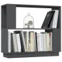 Gray pine wood shelf/space divider 80x25x70 cm by vidaXL, Bookcases and shelves - Ref: Foro24-814051, Price: 50,40 €, Discoun...