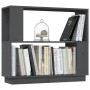 Regal/Raumteiler aus grauem Kiefernholz, 80 x 25 x 70 cm von vidaXL, Bücherregale und Regale - Ref: Foro24-814051, Preis: 51,...