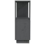 Gray pine wood shelf/space divider 80x25x70 cm by vidaXL, Bookcases and shelves - Ref: Foro24-814051, Price: 51,10 €, Discoun...