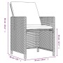 Garden dining set 9 pieces and brown synthetic rattan cushions by vidaXL, Garden sets - Ref: Foro24-3095513, Price: 641,65 €,...