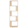 Regal/Raumteiler aus massivem Kiefernholz 51x25x163,5cm von vidaXL, Bücherregale und Regale - Ref: Foro24-814044, Preis: 62,4...
