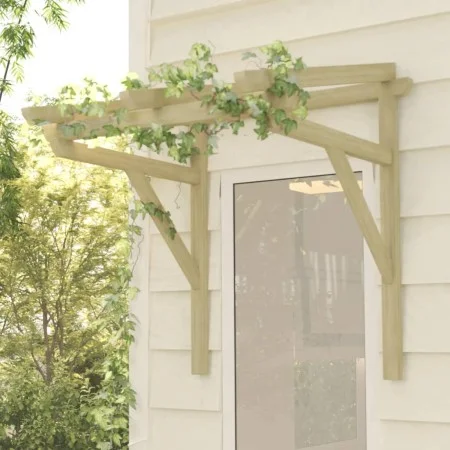 Impregnated pine wood door canopy 100x100x80 cm by vidaXL, Awnings - Ref: Foro24-318569, Price: 59,85 €, Discount: %