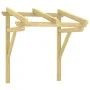 Impregnated pine wood door canopy 100x100x80 cm by vidaXL, Awnings - Ref: Foro24-318569, Price: 59,85 €, Discount: %