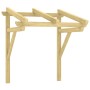 Marquesina para puerta madera pino impregnada 100x100x80 cm de vidaXL, Toldos - Ref: Foro24-318569, Precio: 57,44 €, Descuent...