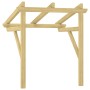 Vordach für imprägnierte Kiefernholztür 100x100x80 cm von vidaXL, Markisen - Ref: Foro24-318569, Preis: 57,44 €, Rabatt: %