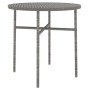 Garten Esstischgarnitur 3 Stück Kunststoff Rattan grau von vidaXL, Gartensets - Ref: Foro24-3098026, Preis: 161,97 €, Rabatt: %