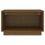 Honigbrauner TV-Schrank aus massivem Kiefernholz, 60 x 35 x 35 cm von vidaXL, TV-Möbel - Ref: Foro24-813827, Preis: 33,37 €, ...