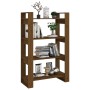 Honigbraunes Kiefernholz Regal/Raumteiler 80x35x125cm von vidaXL, Bücherregale und Regale - Ref: Foro24-813907, Preis: 80,79 ...
