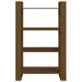 Shelf / space divider made of pine wood in honey brown color, 80x35x125cm. by vidaXL, Bookcases and shelves - Ref: Foro24-813...