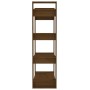 Honigbraunes Kiefernholz Regal/Raumteiler 80x35x125cm von vidaXL, Bücherregale und Regale - Ref: Foro24-813907, Preis: 80,79 ...