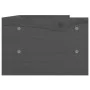 Monitor stand solid gray pine wood 50x24x16 cm by vidaXL, Computer bases and risers - Ref: Foro24-813986, Price: 26,37 €, Dis...
