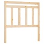 Bettkopfteil aus massivem Kiefernholz, 106 x 4 x 100 cm von vidaXL, Kopf- und Fußteile - Ref: Foro24-814079, Preis: 34,80 €, ...
