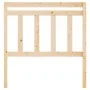 Cabecero de cama madera maciza de pino 106x4x100 cm de vidaXL, Cabeceros y pies de cama - Ref: Foro24-814079, Precio: 34,33 €...