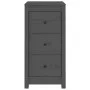 Sideboards 2 units solid pine wood gray 40x35x80 cm by vidaXL, Sideboards - Ref: Foro24-813744, Price: 97,07 €, Discount: %