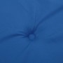 Cojines de silla de jardín 2 uds tela Oxford azul 50x50x4 cm