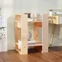 Solid pine wood shelf/space divider 41x35x57 cm by vidaXL, Bookcases and shelves - Ref: Foro24-813854, Price: 27,58 €, Discou...