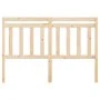 Bettkopfteil aus massivem Kiefernholz, 156 x 4 x 100 cm von vidaXL, Kopf- und Fußteile - Ref: Foro24-814099, Preis: 49,77 €, ...