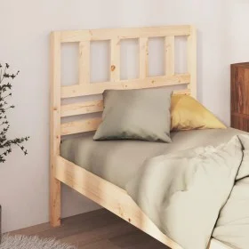 Bettkopfteil aus massivem Kiefernholz, 81 x 4 x 100 cm von vidaXL, Kopf- und Fußteile - Ref: Foro24-814119, Preis: 35,86 €, R...