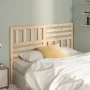 Cabecero de cama madera maciza de pino 126x4x100 cm de vidaXL, Cabeceros y pies de cama - Ref: Foro24-814134, Precio: 51,43 €...
