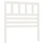 Solid white pine wood bed headboard 81x4x100 cm by vidaXL, Headboards and footboards - Ref: Foro24-814120, Price: 44,35 €, Di...