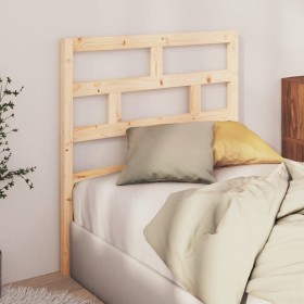 Bettkopfteil aus massivem Kiefernholz, 81 x 4 x 100 cm von vidaXL, Kopf- und Fußteile - Ref: Foro24-814169, Preis: 32,32 €, R...