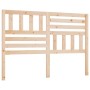Cabecero de cama madera maciza de pino 146x4x100 cm de vidaXL, Cabeceros y pies de cama - Ref: Foro24-814144, Precio: 54,87 €...