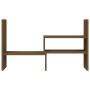 Solid pine wood monitor stand in honey brown color (39-72)x17x43 cm by vidaXL, Computer bases and risers - Ref: Foro24-814012...