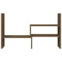 Solid pine wood monitor stand in honey brown color (39-72)x17x43 cm by vidaXL, Computer bases and risers - Ref: Foro24-814012...