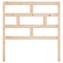 Bettkopfteil aus massivem Kiefernholz, 106 x 4 x 100 cm von vidaXL, Kopf- und Fußteile - Ref: Foro24-814179, Preis: 35,72 €, ...