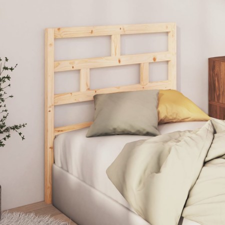 Bettkopfteil aus massivem Kiefernholz, 96 x 4 x 100 cm von vidaXL, Kopf- und Fußteile - Ref: Foro24-814174, Preis: 33,90 €, R...