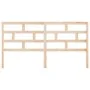 Solid pine wood bed headboard 186x4x100 cm by vidaXL, Headboards and footboards - Ref: Foro24-814209, Price: 46,38 €, Discoun...
