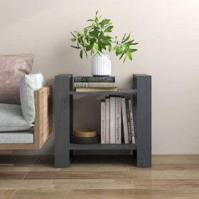 Regal/Raumteiler aus grauem Kiefernholz, 60 x 35 x 57 cm von vidaXL, Bücherregale und Regale - Ref: Foro24-813876, Preis: 32,...