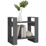 Regal/Raumteiler aus grauem Kiefernholz, 60 x 35 x 57 cm von vidaXL, Bücherregale und Regale - Ref: Foro24-813876, Preis: 32,...