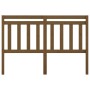 Honey brown solid pine wood bed headboard 166x4x100 cm by vidaXL, Headboards and footboards - Ref: Foro24-814107, Price: 55,3...