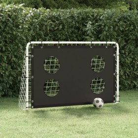 Trainingstor mit Trainingsnetz aus Stahl 184x61x122 cm von vidaXL, Fußballtore - Ref: Foro24-93376, Preis: 69,41 €, Rabatt: %