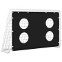 Trainingstor mit Trainingsnetz aus Stahl 184x61x122 cm von vidaXL, Fußballtore - Ref: Foro24-93376, Preis: 69,41 €, Rabatt: %