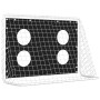 Trainingstor mit Trainingsnetz aus Stahl 184x61x122 cm von vidaXL, Fußballtore - Ref: Foro24-93376, Preis: 69,41 €, Rabatt: %