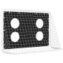 Trainingstor mit Trainingsnetz aus Stahl 184x61x122 cm von vidaXL, Fußballtore - Ref: Foro24-93376, Preis: 68,26 €, Rabatt: %